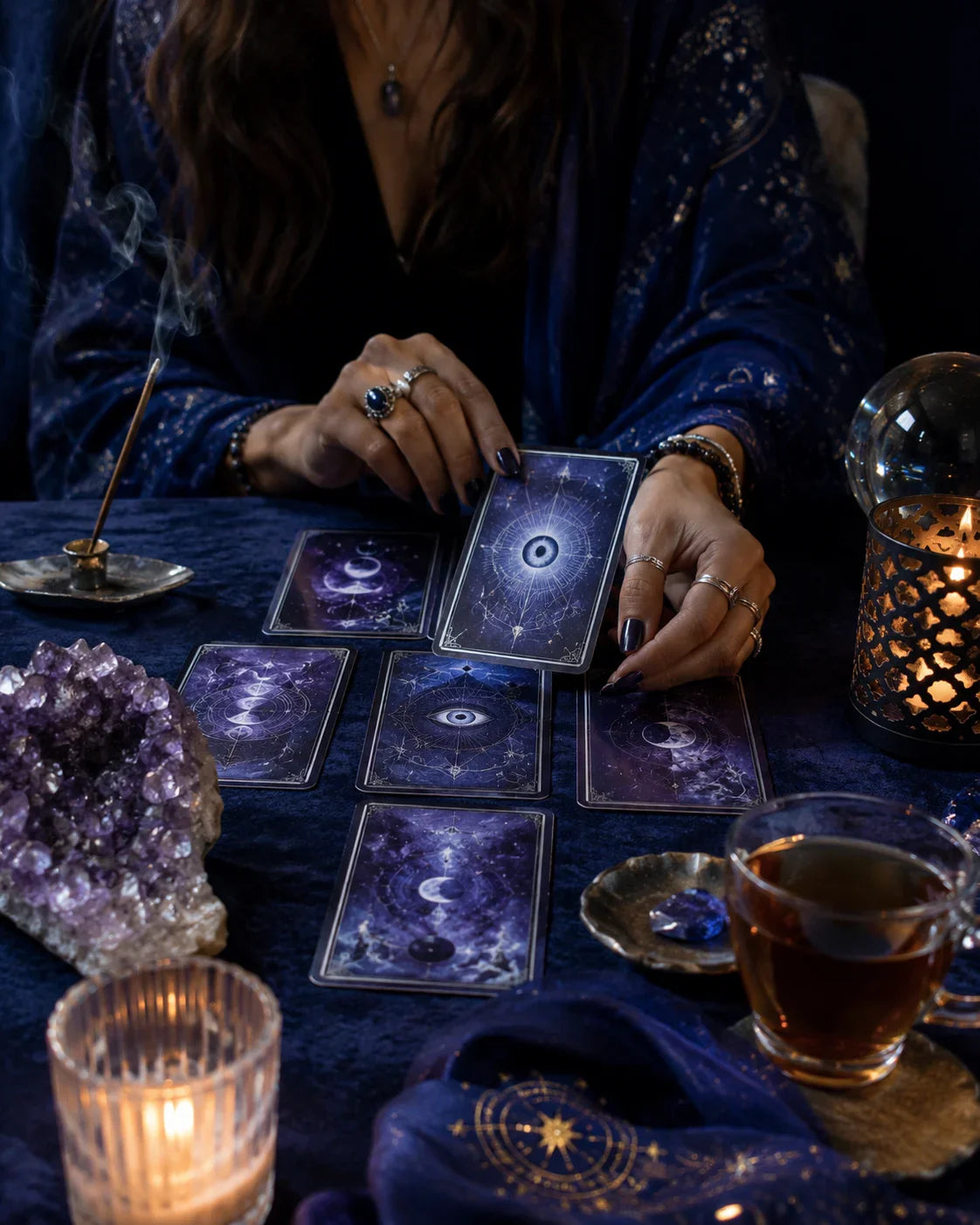 Fal Santrali İndigo Tarotu Görseli