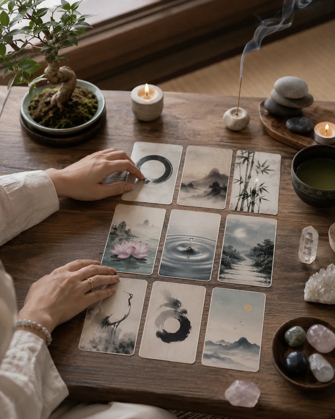 Fal Santrali Zen Tarotu Görseli