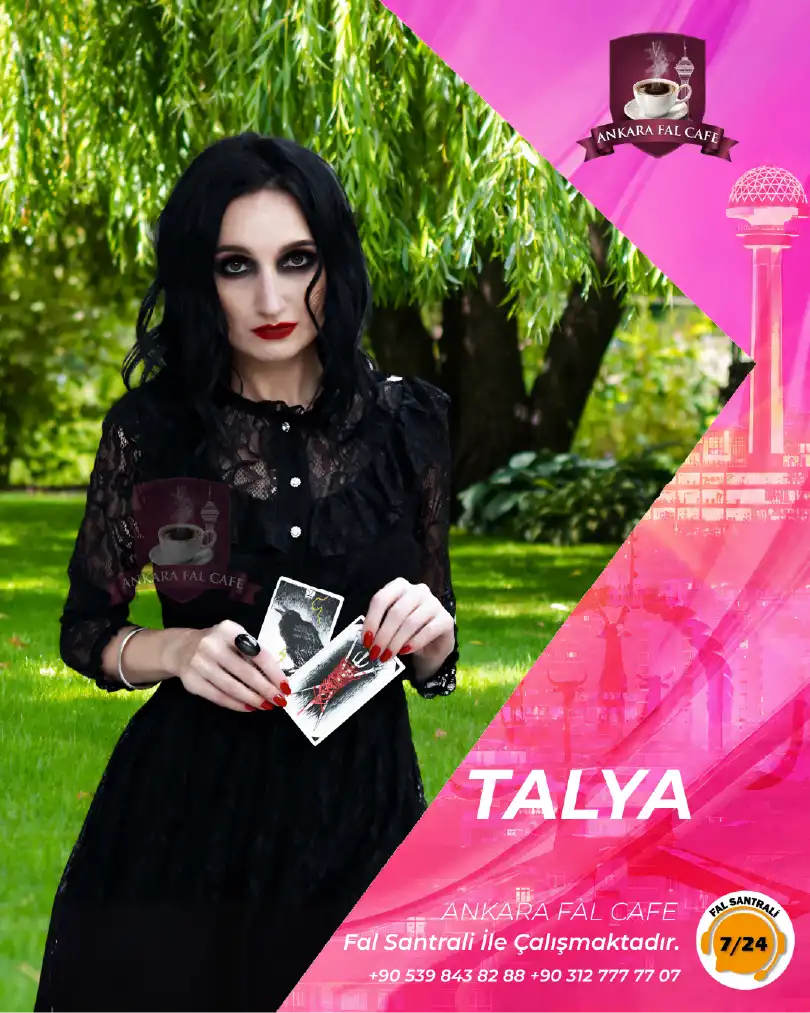 Ankara Fal Cafe yorumcu Talya online horoskop yorumu tanıtım görseli