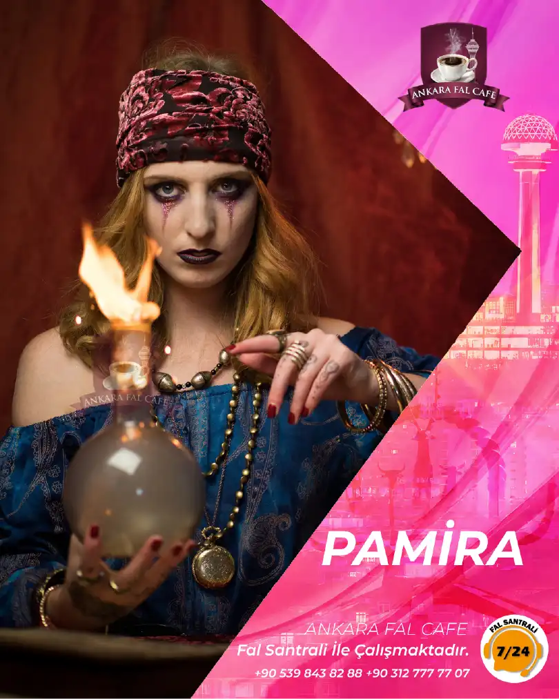 Ankara Fal Cafe yorumcu Pamira online tarot yorumu ve tanıtım görseli