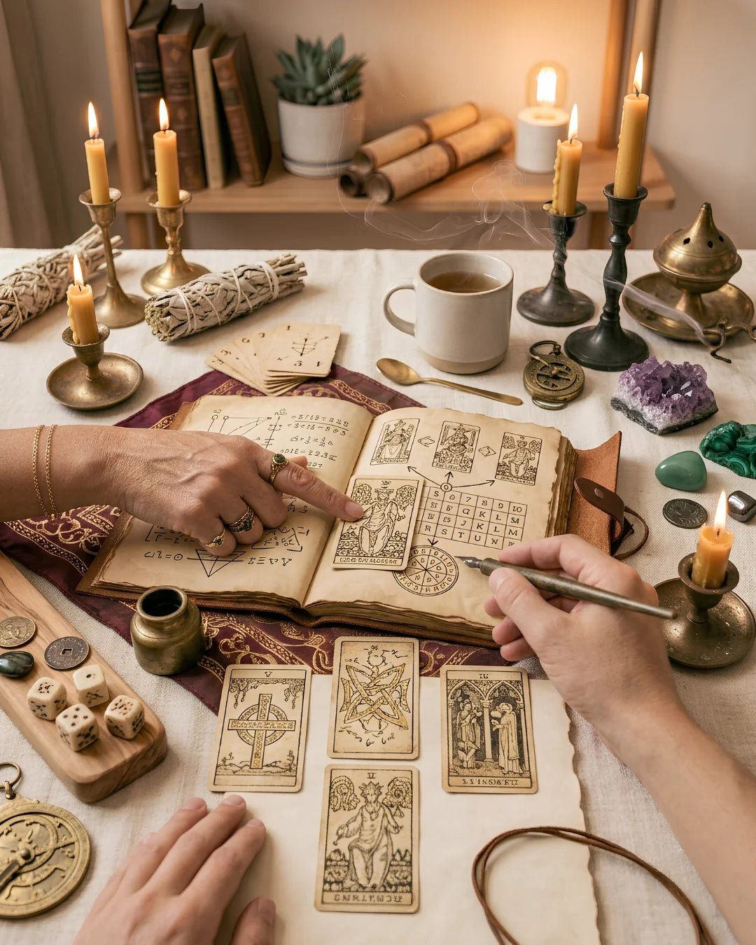 Yorumcu Asiye ebced tarotu yorumu tanıtım görseli