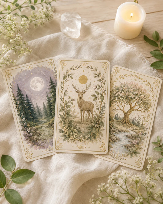 Doğanın Ruhu Tarotu Tanıtım Görseli
