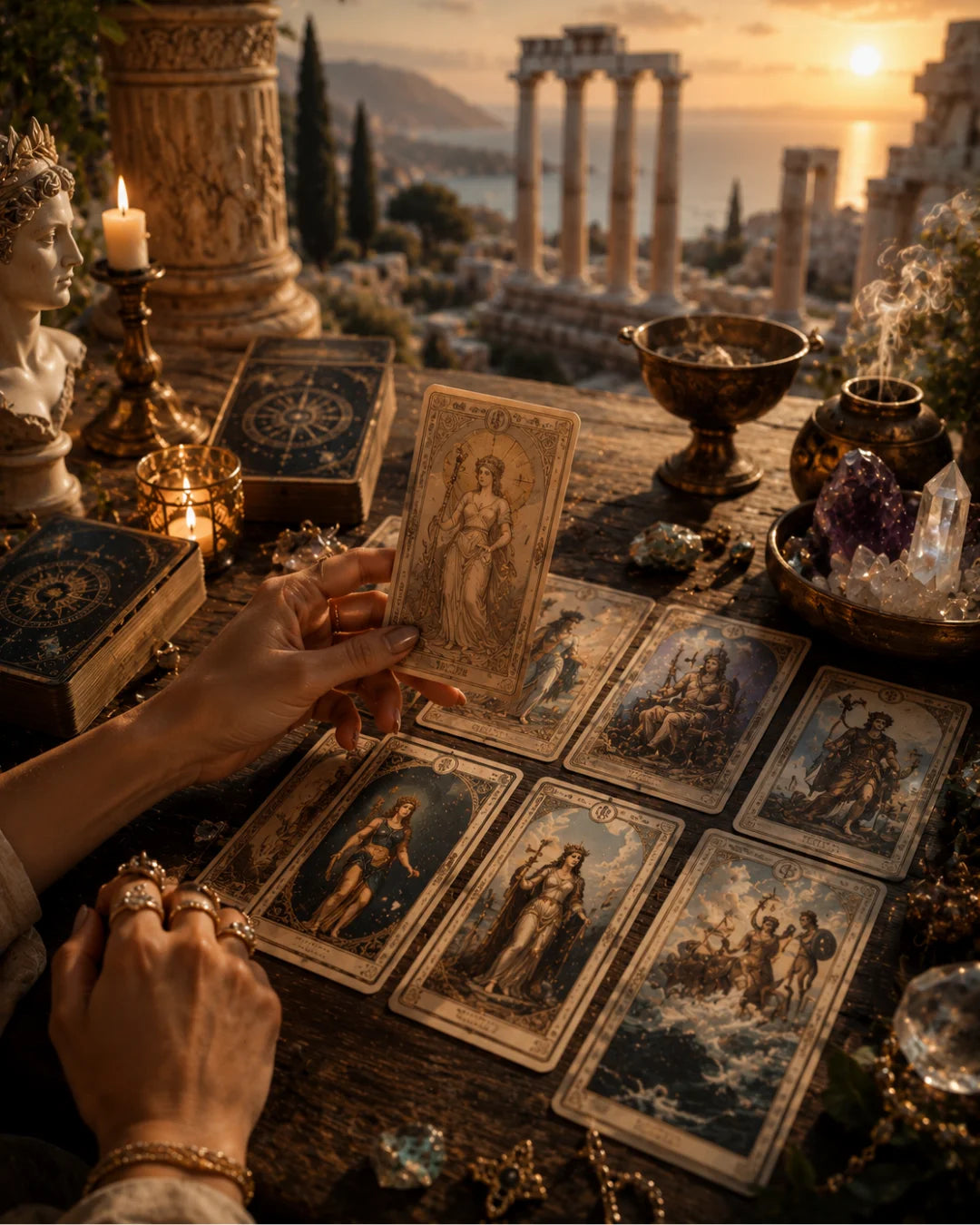 Yorumcu Ela Yunan tarotu yorumu tanıtım görseli