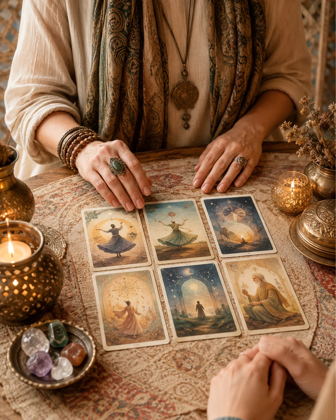 Yorumcu Nefes online rumi tarot detay tanıtım görseli | Gece Falcıları