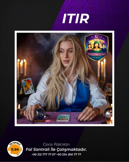 Gece Falcıları online yorumcu Itır tanıtım görseli
