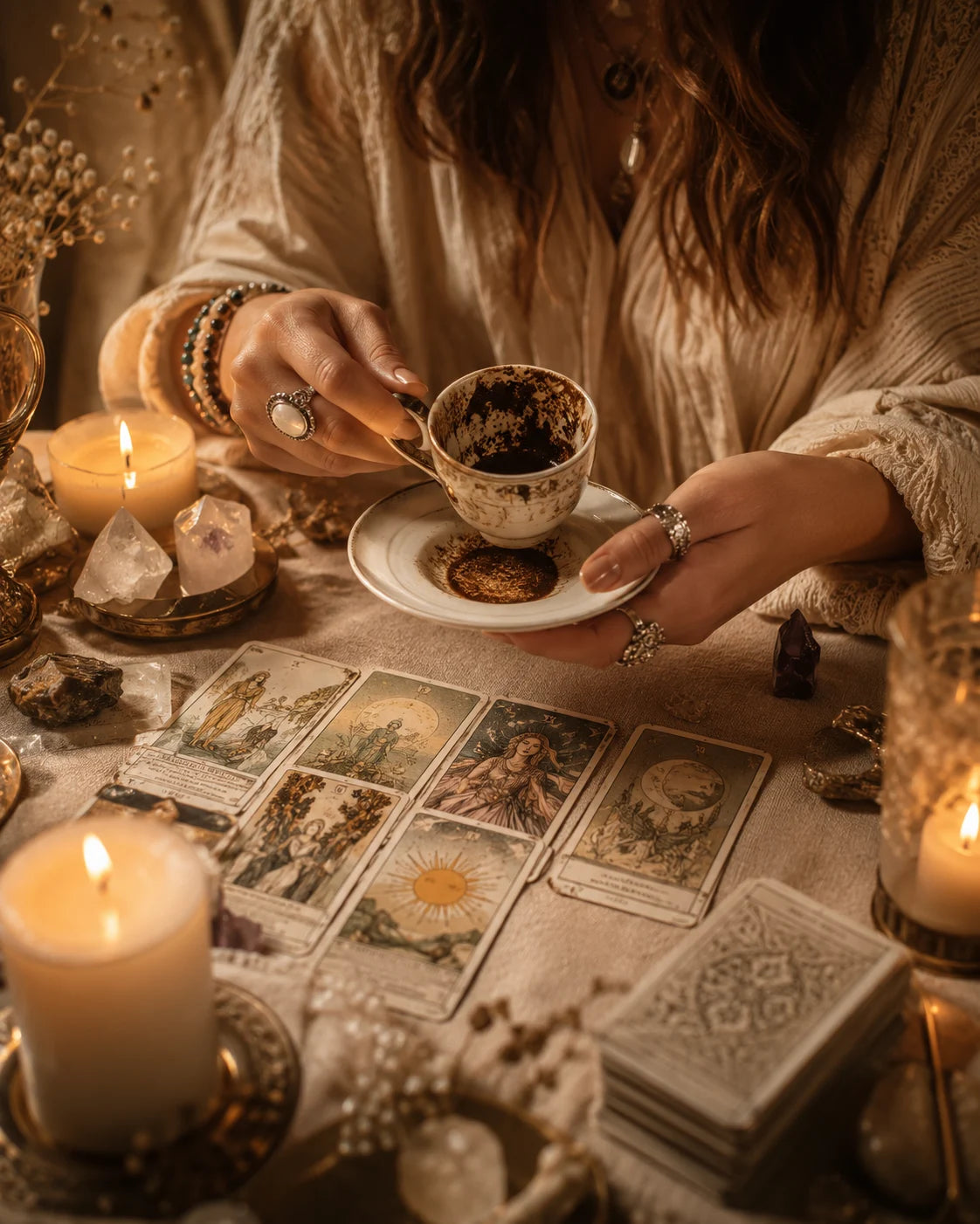Yorumcu Itır online kahve ve tarot yorumu detay tanıtım görseli | Gece Falcıları