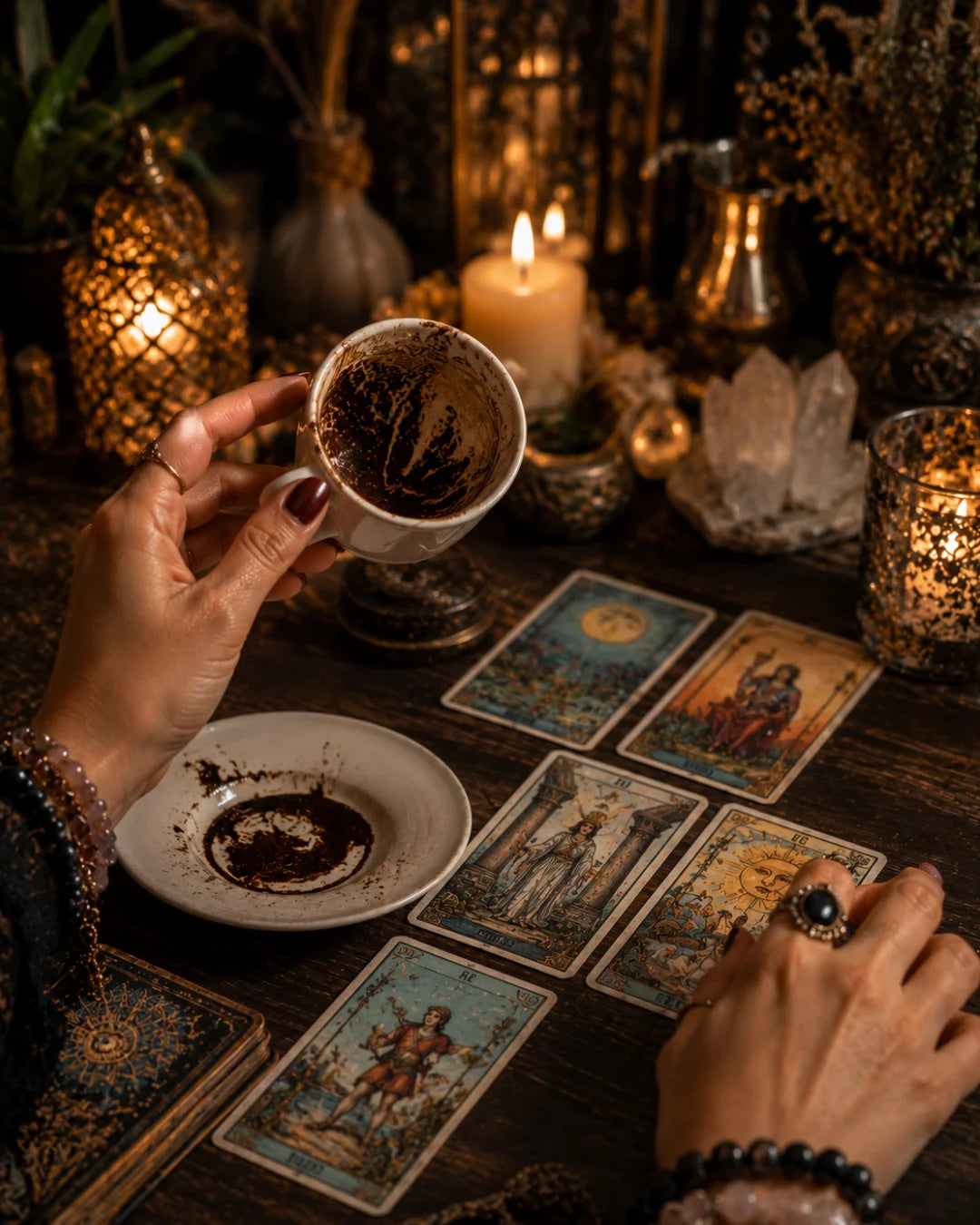 Yorumcu Gülce kahve tarot yorumu tanıtım görseli