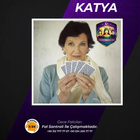 Gece Falcıları yorumcu Katya tanıtım görseli