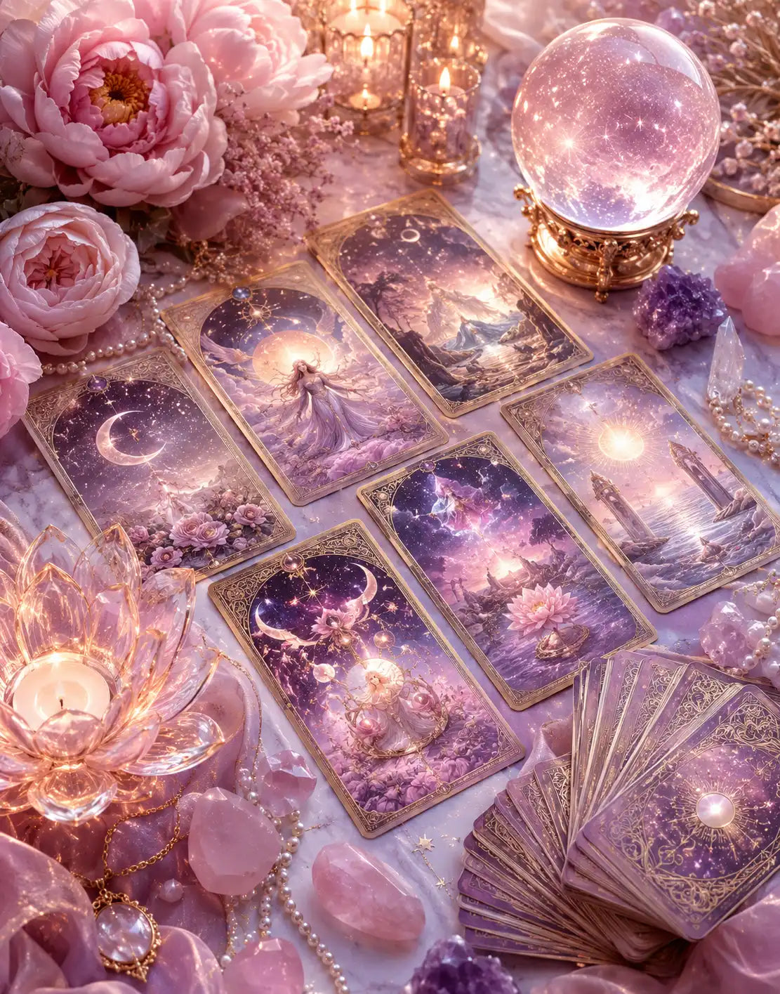 Mistik tarot tanıtım görseli