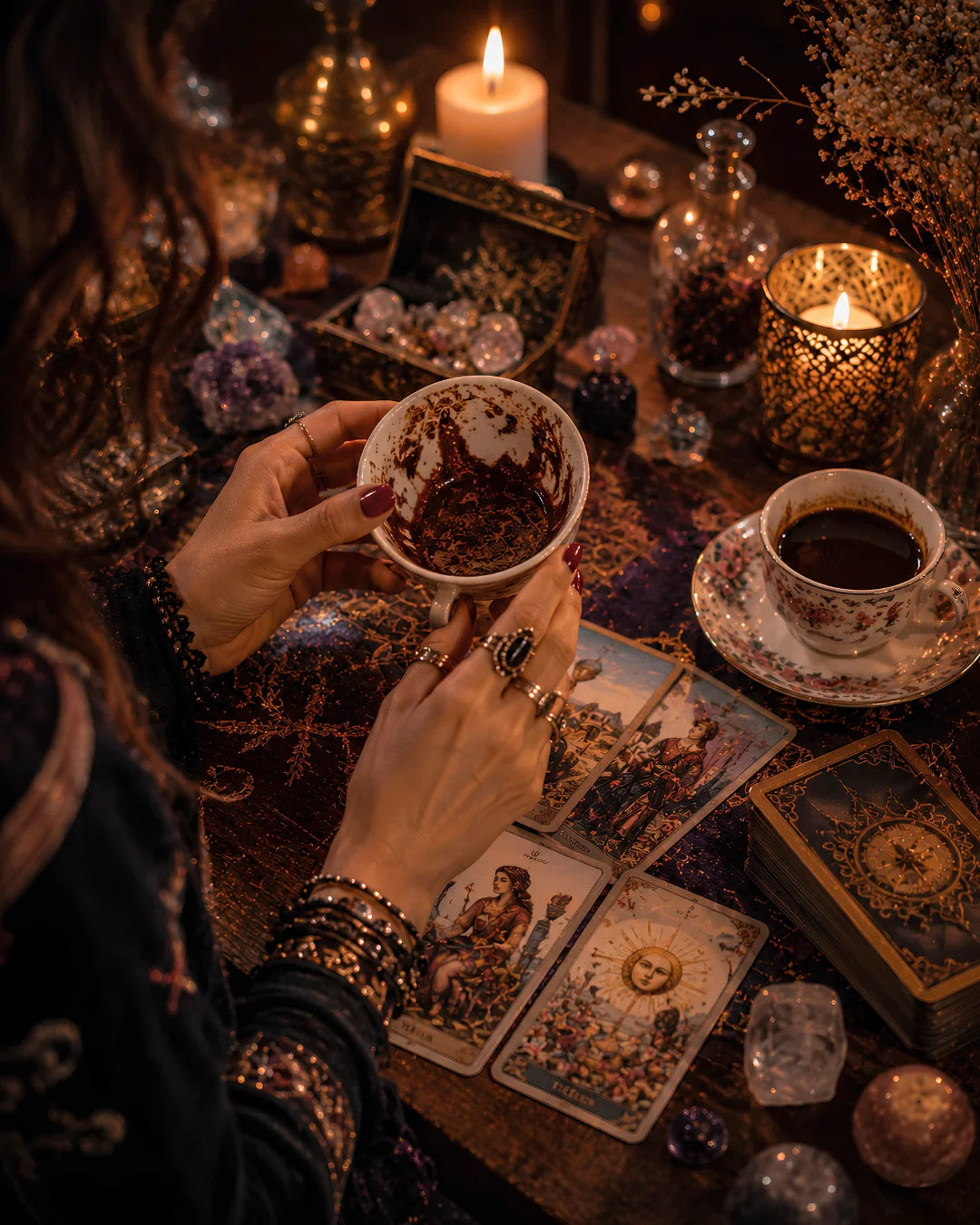 Yorumcu Mona kahve tarot yorumu tanıtım görseli