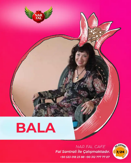 Nar Fal Cafe online yorumcu Bala tanıtım görseli