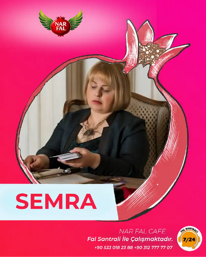 Nar Fal Cafe online yorumcu Semra tanıtım görseli