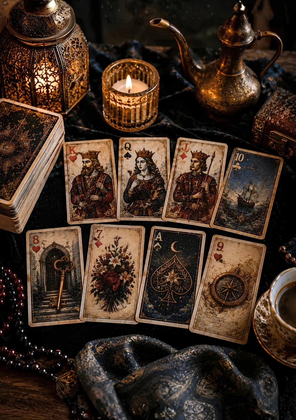 Nar Fal Cafe yorumcu Bereket online iskambil tarotu görseli