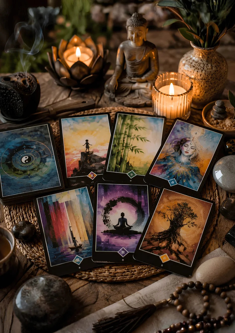 Nar Fal Cafe yorumcu Bereket online zen tarotu görseli