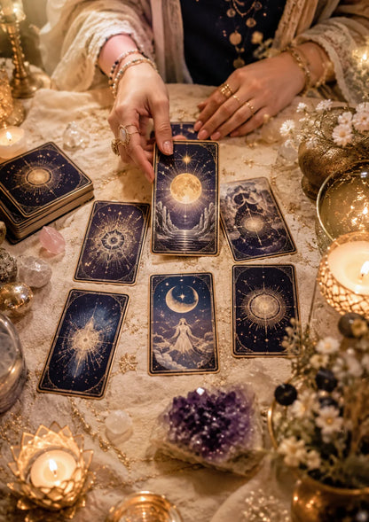 Nar Fal Cafe yorumcu İnci online Efsunlu tarot görseli