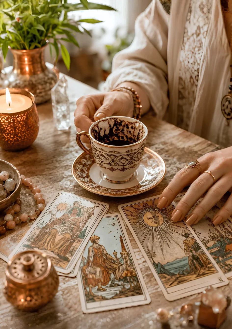 Nar Fal Cafe yorumcu İnci online kahve tarot yorumu görseli