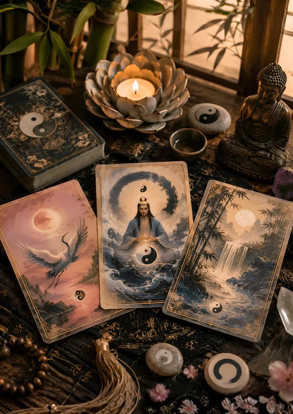 Nar Fal Cafe yorumcu İnci online Tao tarotu görseli