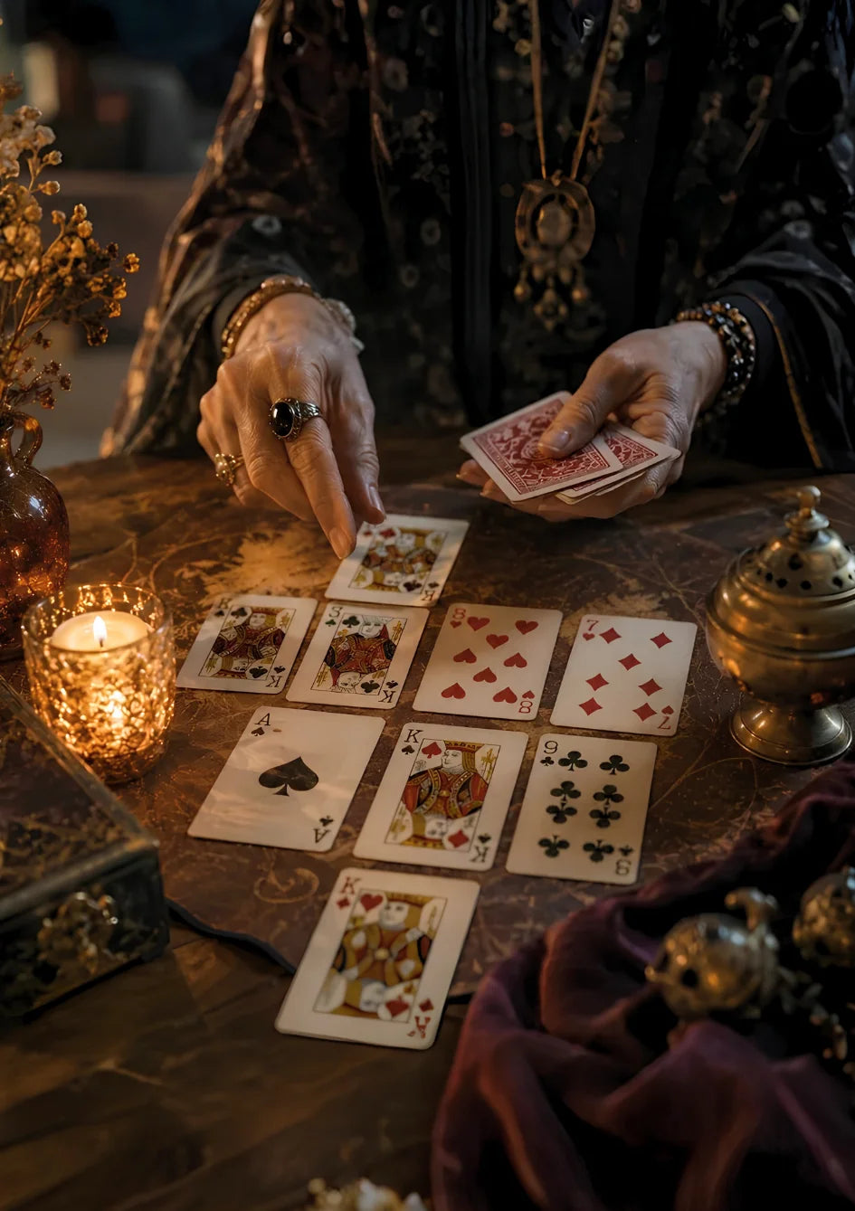 Nar Fal Cafe yorumcu Ofelya online iskambil tarotu görseli