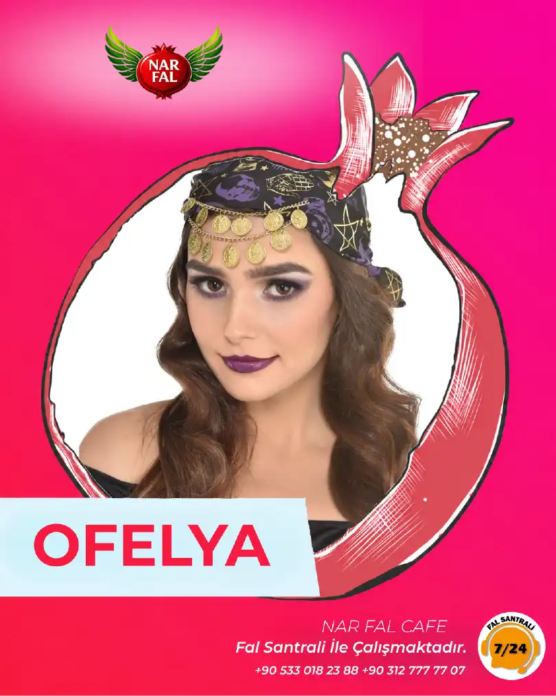 Yorumcu Ofelya Nar Fal Cafe online su yorumu ve yorumcu tanıtım görseli