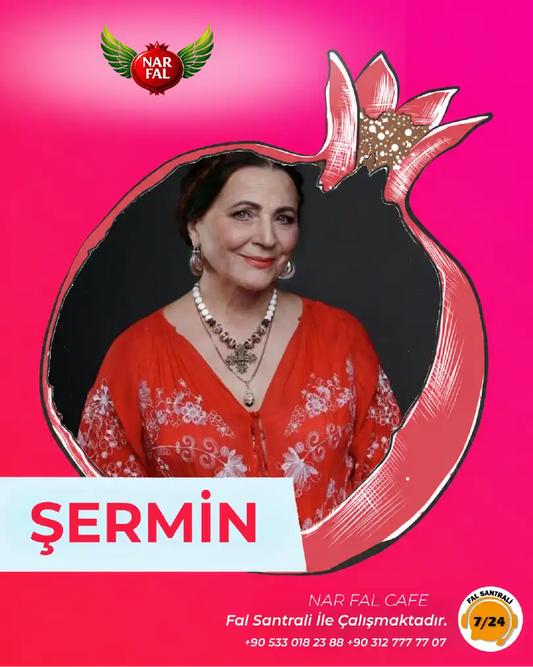 Nar Fal Cafe yorumcu Şermin online horary yorumu ve tanıtım görseli