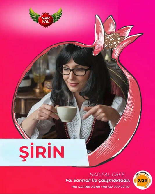 Nar Fal Cafe yorumcu Şirin online melek yorumu ve tanıtım görseli
