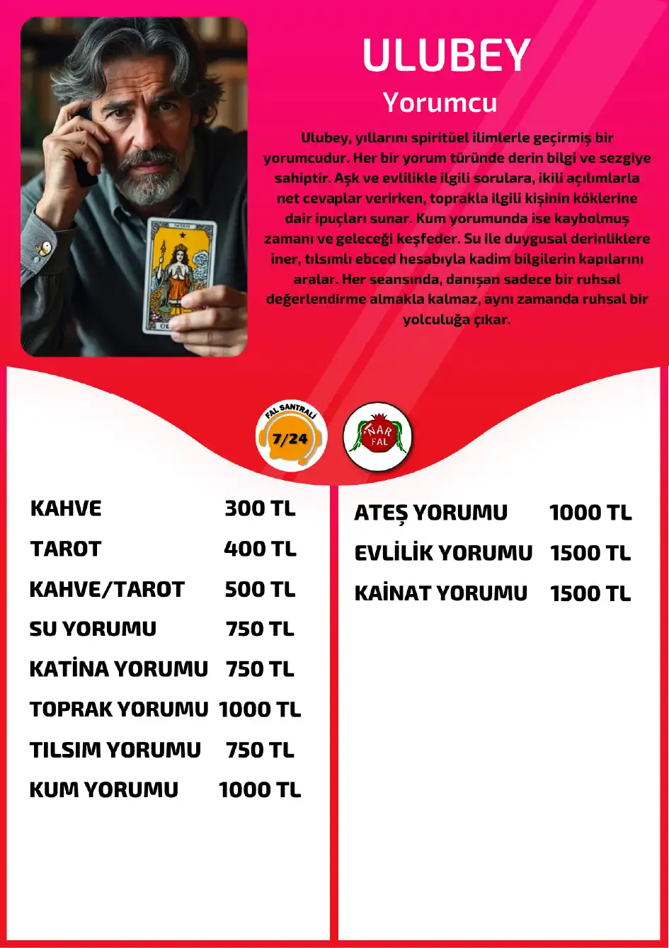 Nar Fal Cafe yorumcu Ulubey online kainat yorumu fiyat bilgisi görseli