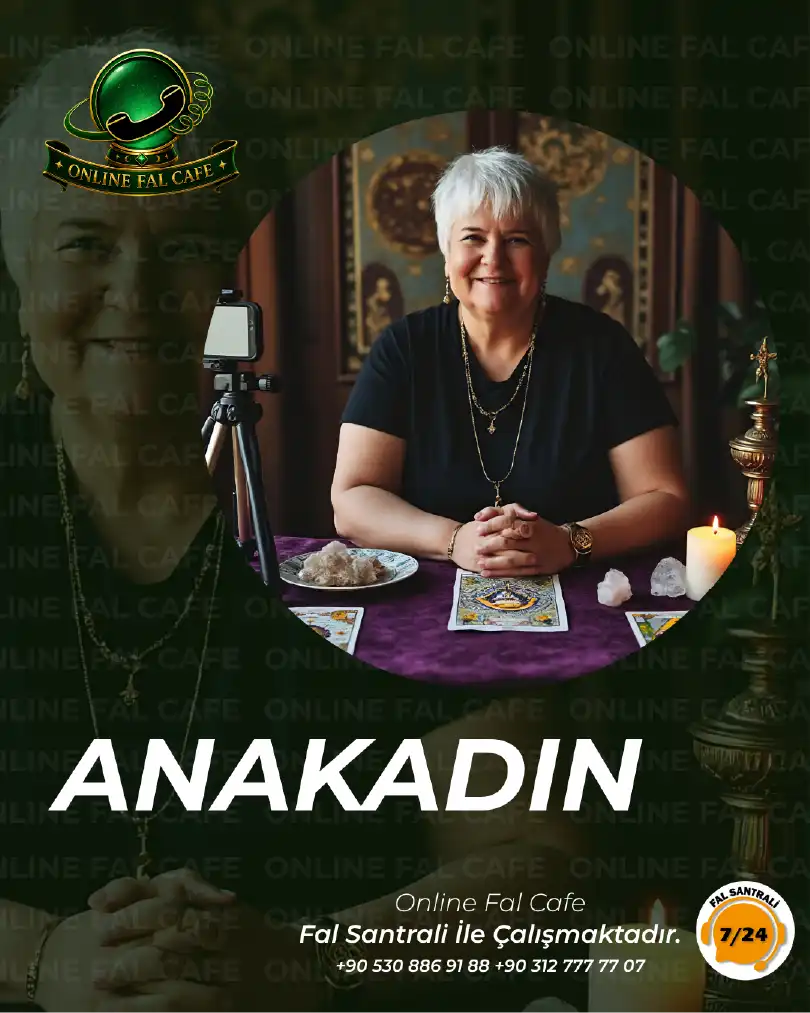 Online Fal Cafe yorumcu Anakadın online kahve yorumu ve tanıtım görseli