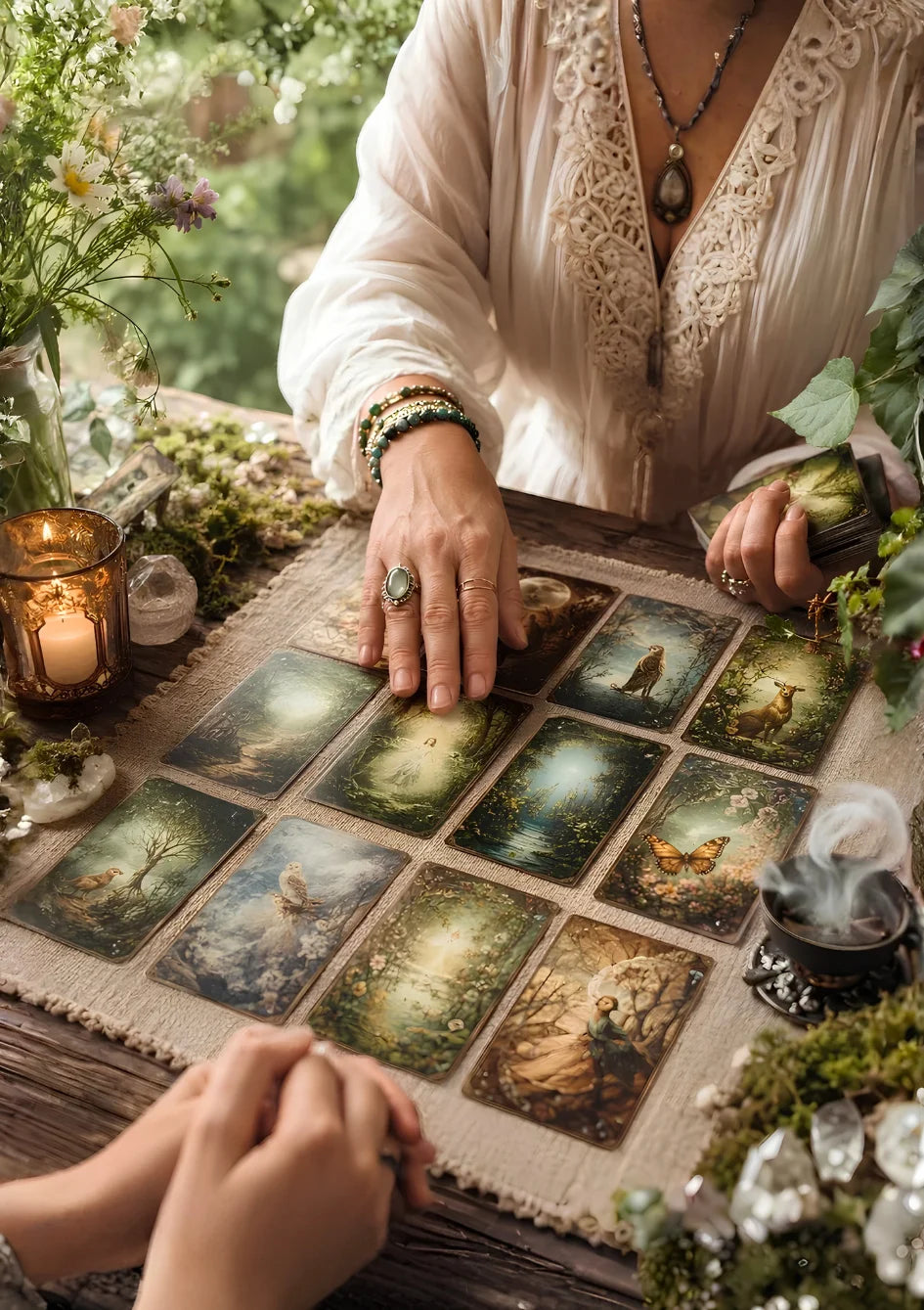 Online Fal Cafe yorumcu Ela online doğanın ruhu tarotu yorumu görseli