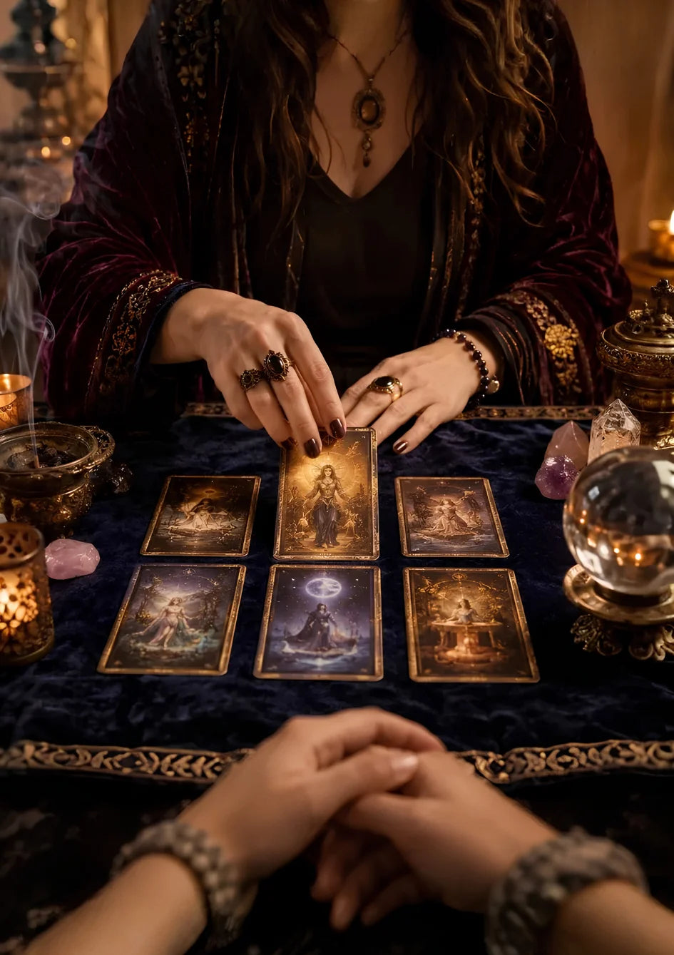 Online Fal Cafe yorumcu Ela online efsunlu tarot yorumu görseli