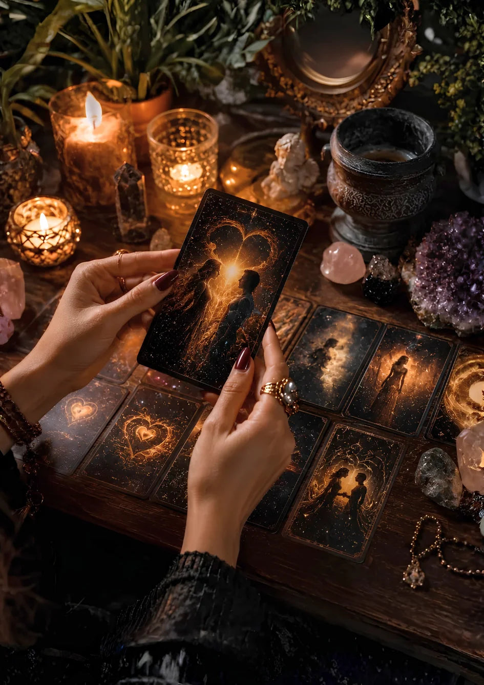 Online Fal Cafe yorumcu Ela online ikiz alevi tarotu yorumu görseli