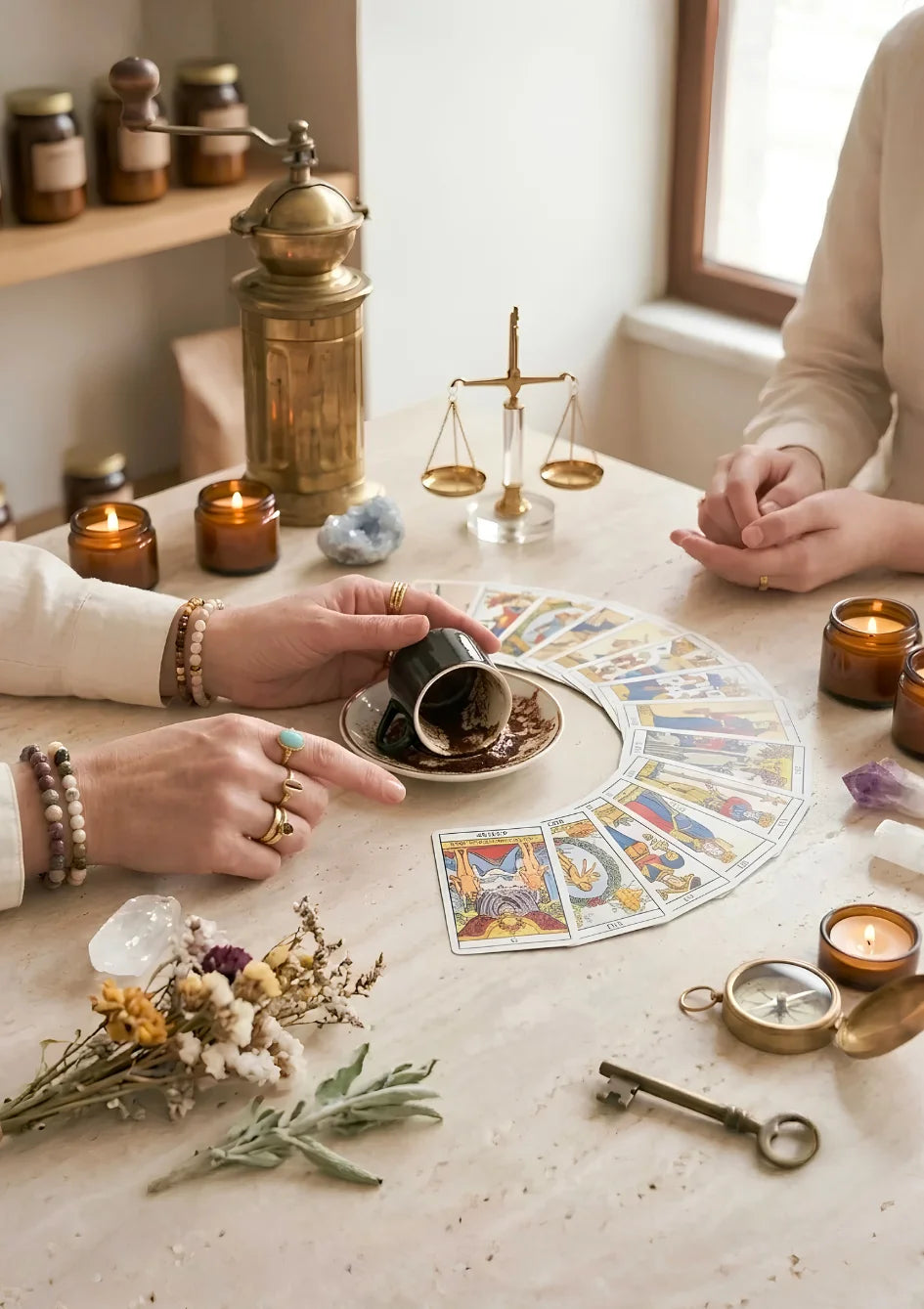 Online Fal Cafe yorumcu Nergis online kahve/tarot yorumu görseli