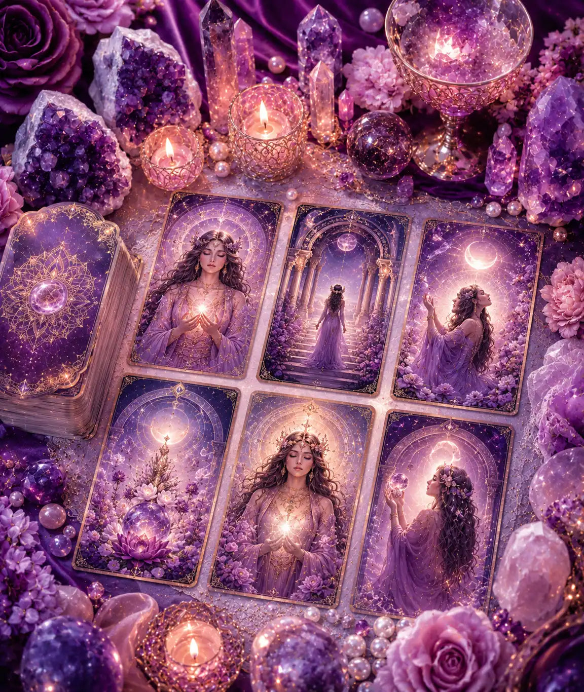 Tanrıça tarotu tanıtım görseli