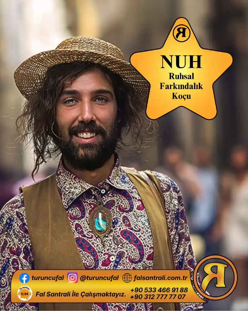 Turuncu Fal Cafe yorumcu Nuh tanıtım görseli