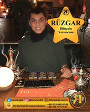 Turuncu Fal Cafe yorumcu Rüzgar tanıtım görseli