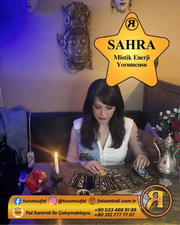 Turuncu Fal Cafe yorumcu Sahra tanıtım görseli