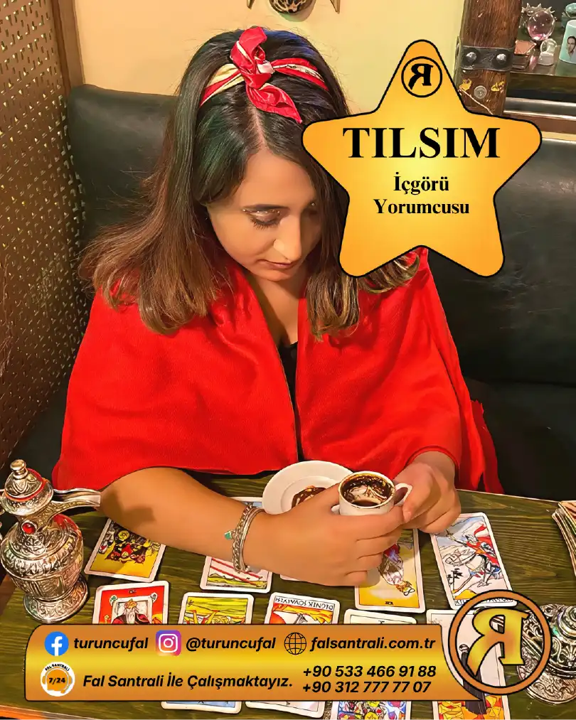 Turuncu Fal Cafe yorumcu Tılsım tanıtım görseli