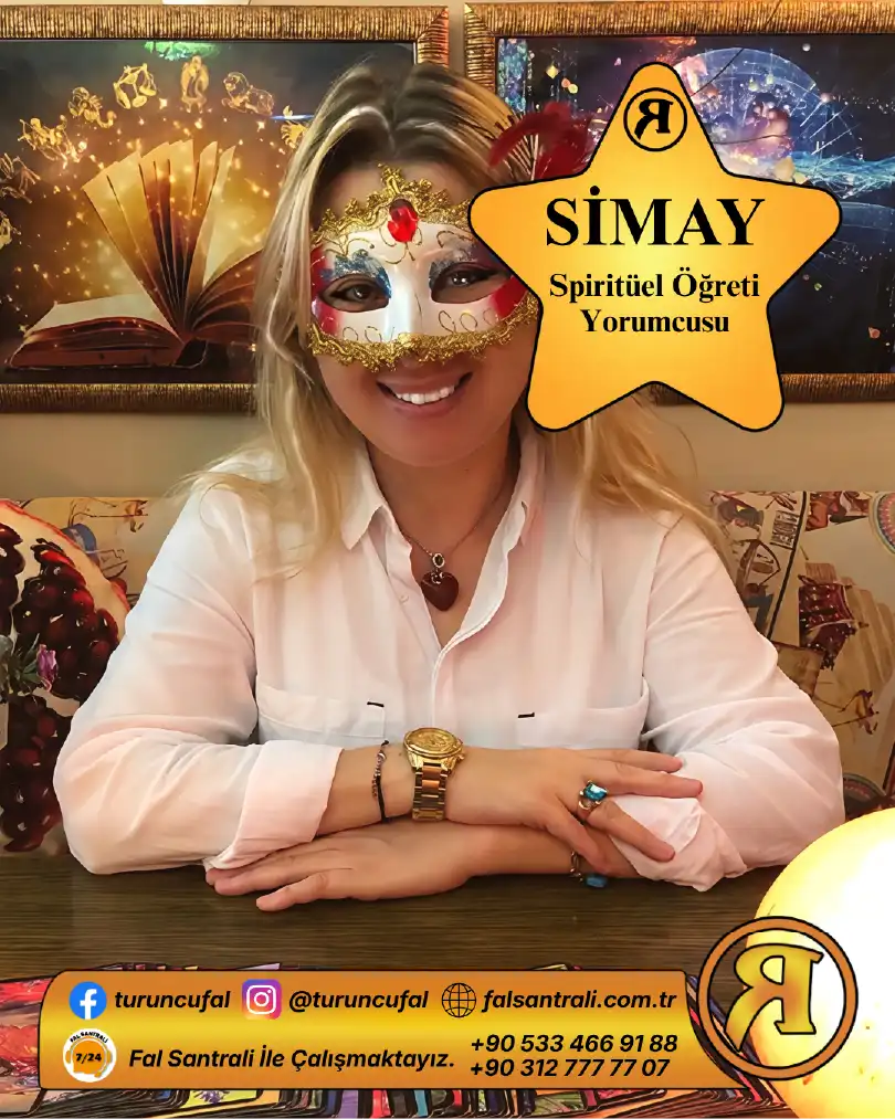 Simay Turuncu Fal Cafe online kahve yorumu ve yorumcu tanıtım görseli