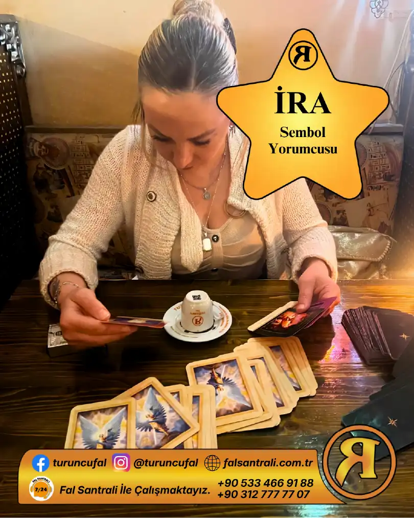 Turuncu Fal Cafe yorumcu İra tanıtım görseli