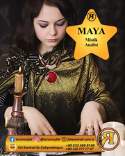 Turuncu Fal Cafe yorumcu Maya tanıtım görseli
