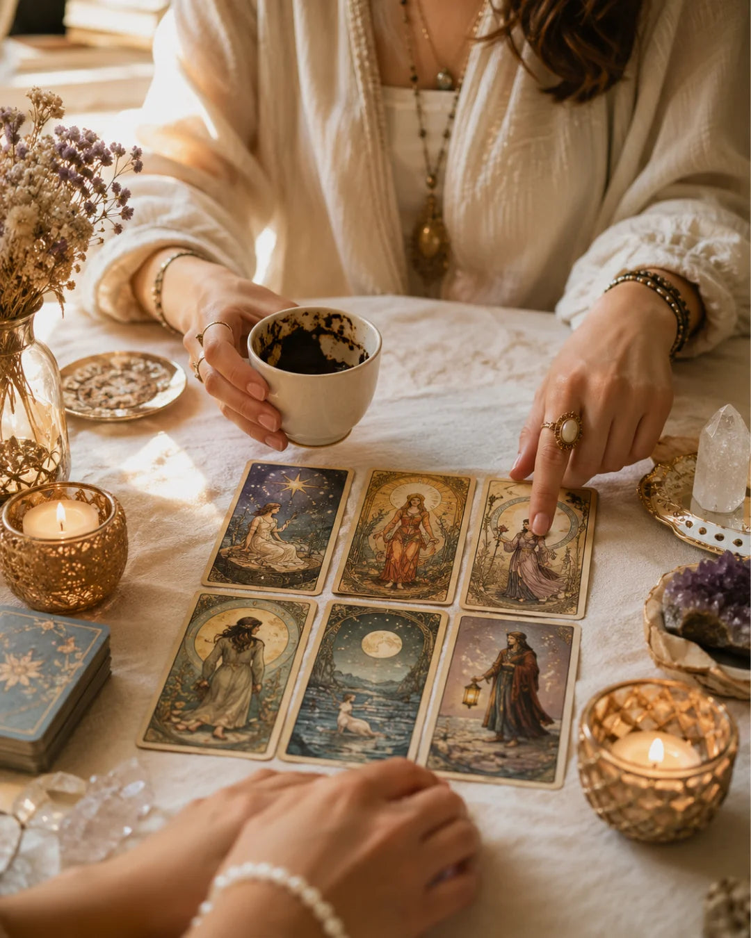 Yorumcu Zara kahve tarot yorumu tanıtım görseli