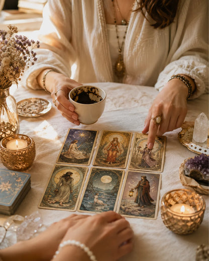 Yorumcu Zara kahve tarot yorumu tanıtım görseli